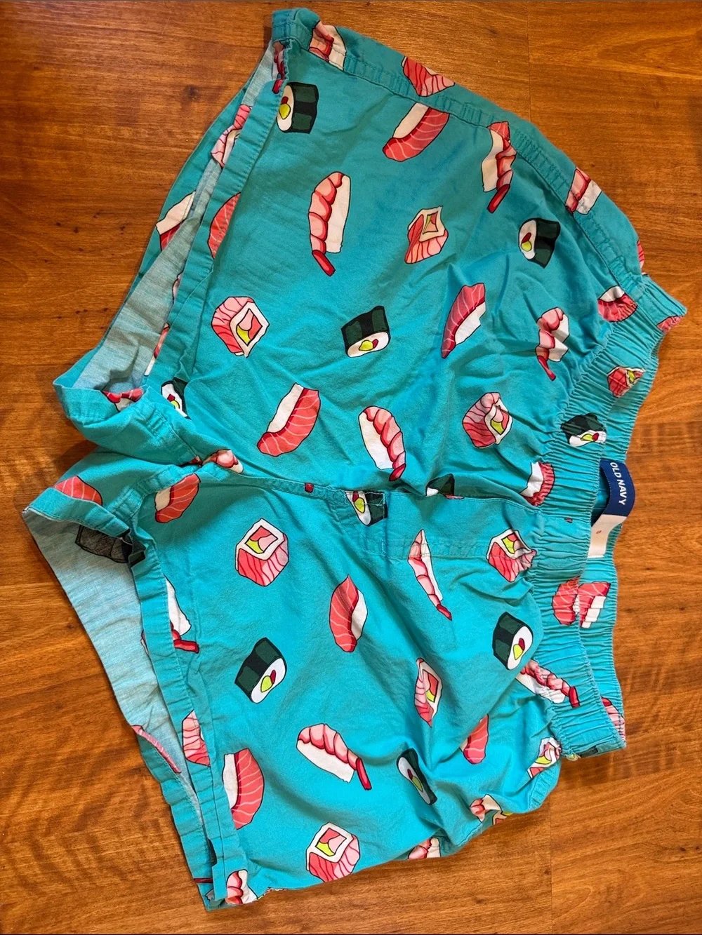 Old Navy Teal Boys' Sushi Print Boxers